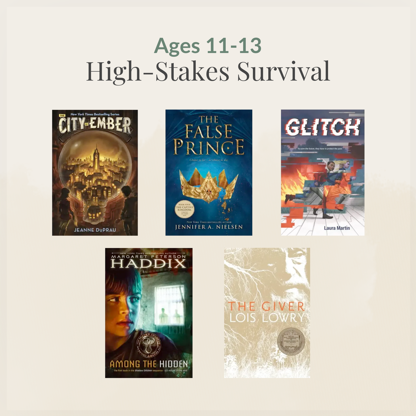 Ages 11–13: High-Stakes Survival sampler