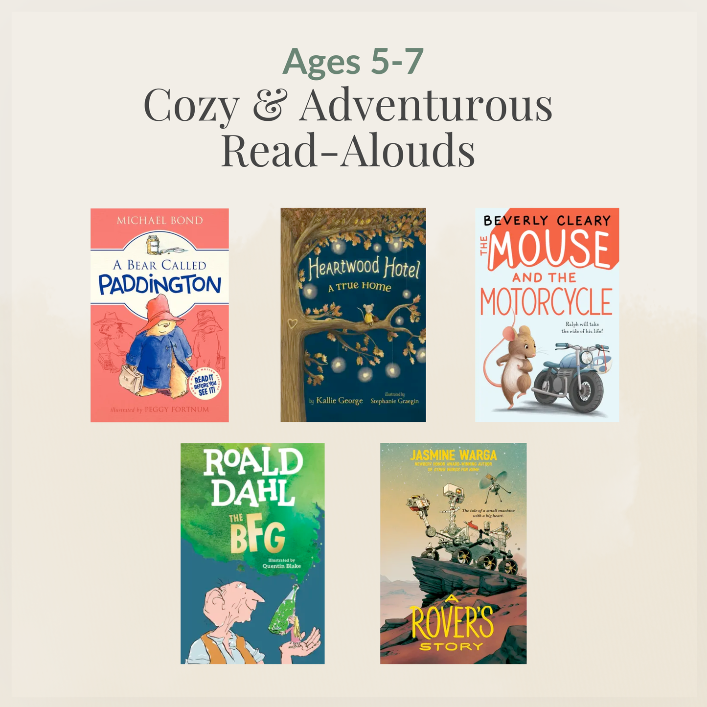 Ages 5–7: Cozy & Adventurous Read-Alouds sampler