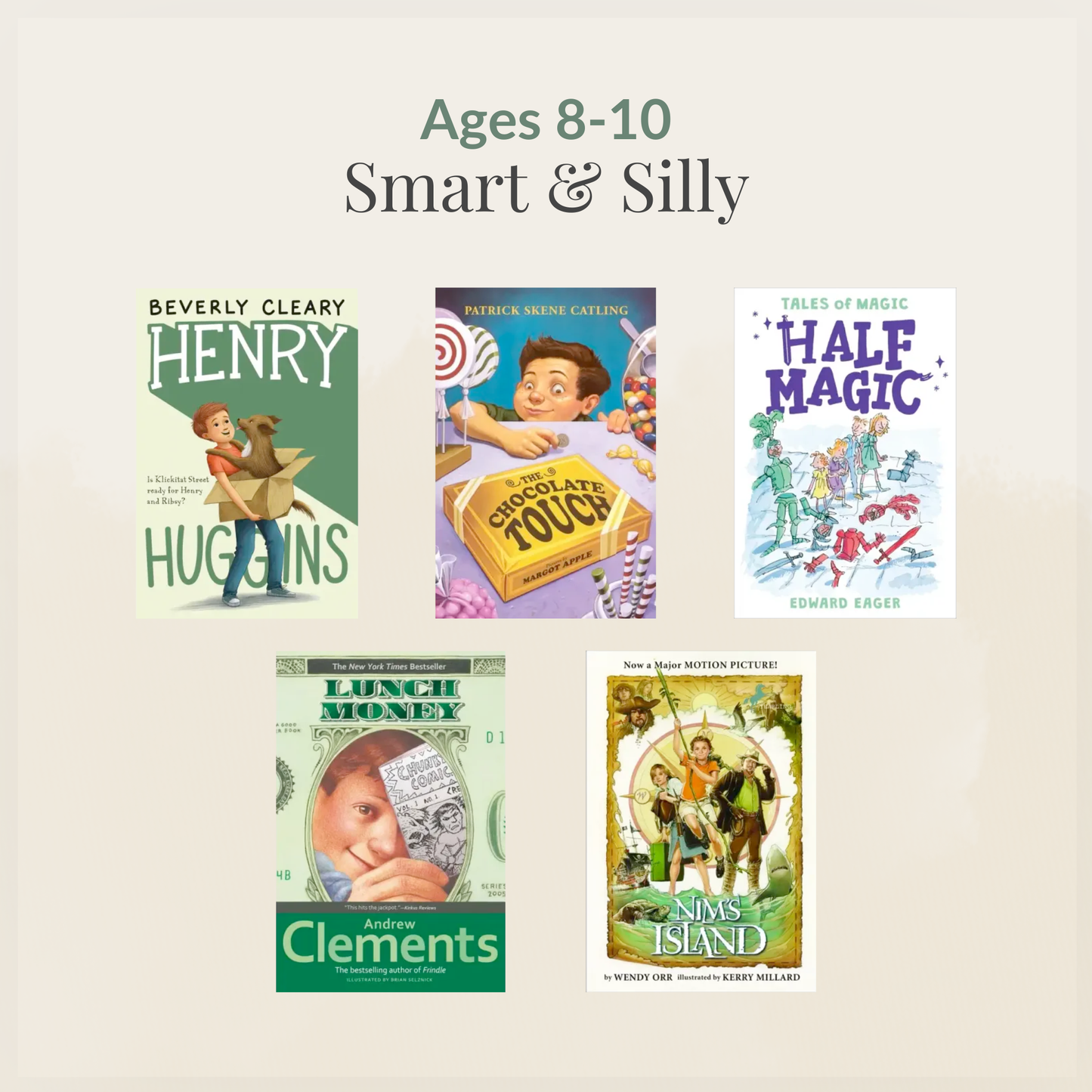 Ages 8–10: Smart & Silly sampler
