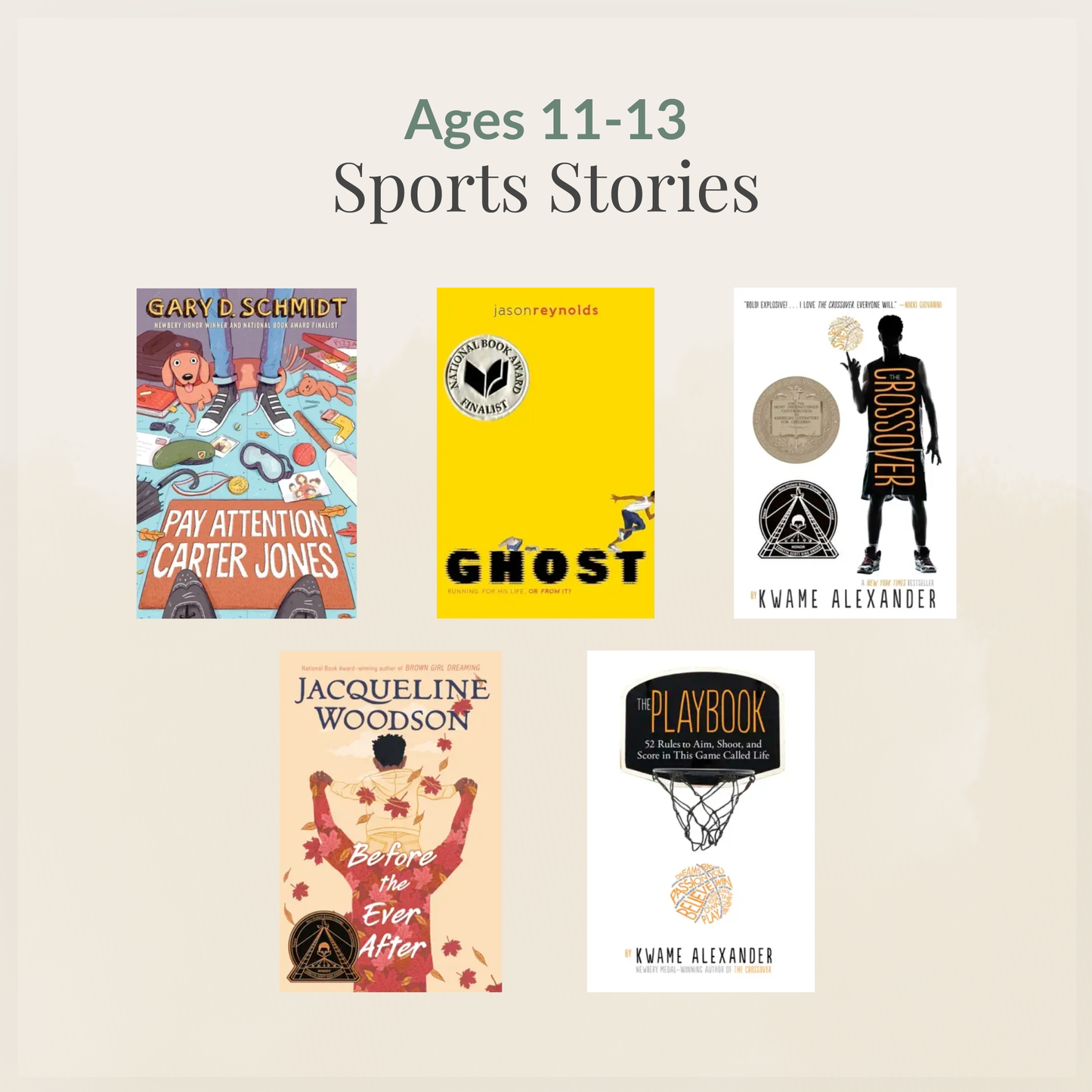 Ages 11–13: Sports Stories
