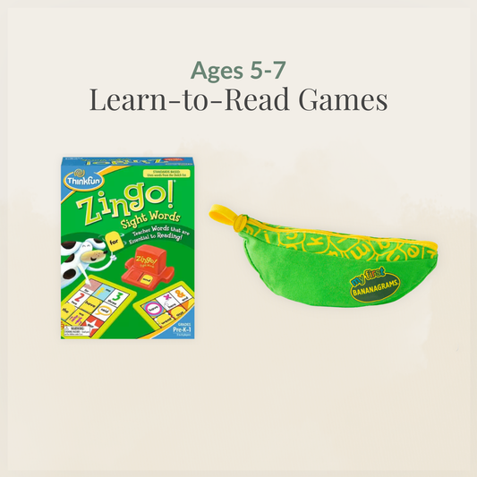Ages 5–7: Learn-to-Read Games collection
