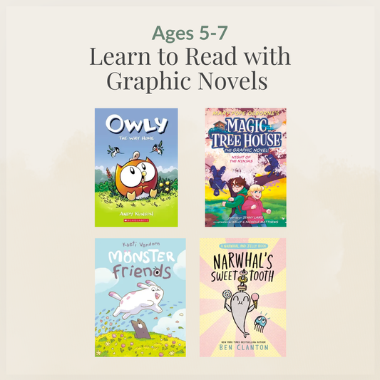 Ages 5–7: Learn to Read with Graphic Novels (ATOS 2.0–2.6) sampler