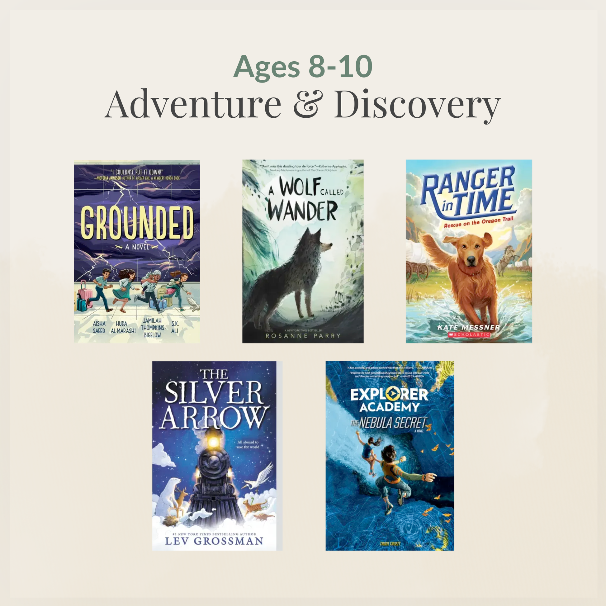 Ages 8–10: Adventure & Discovery sampler