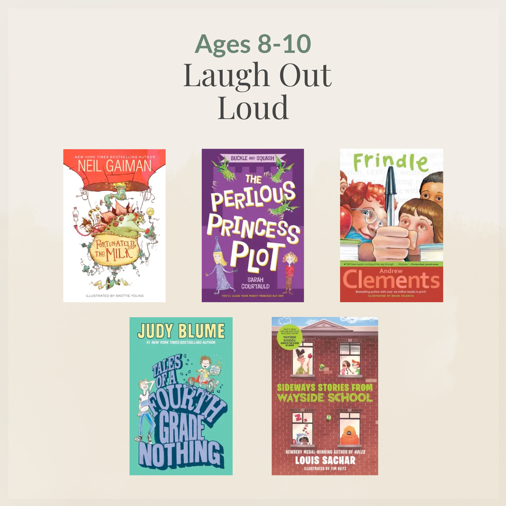 Ages 8–10: Laugh Out Loud sampler