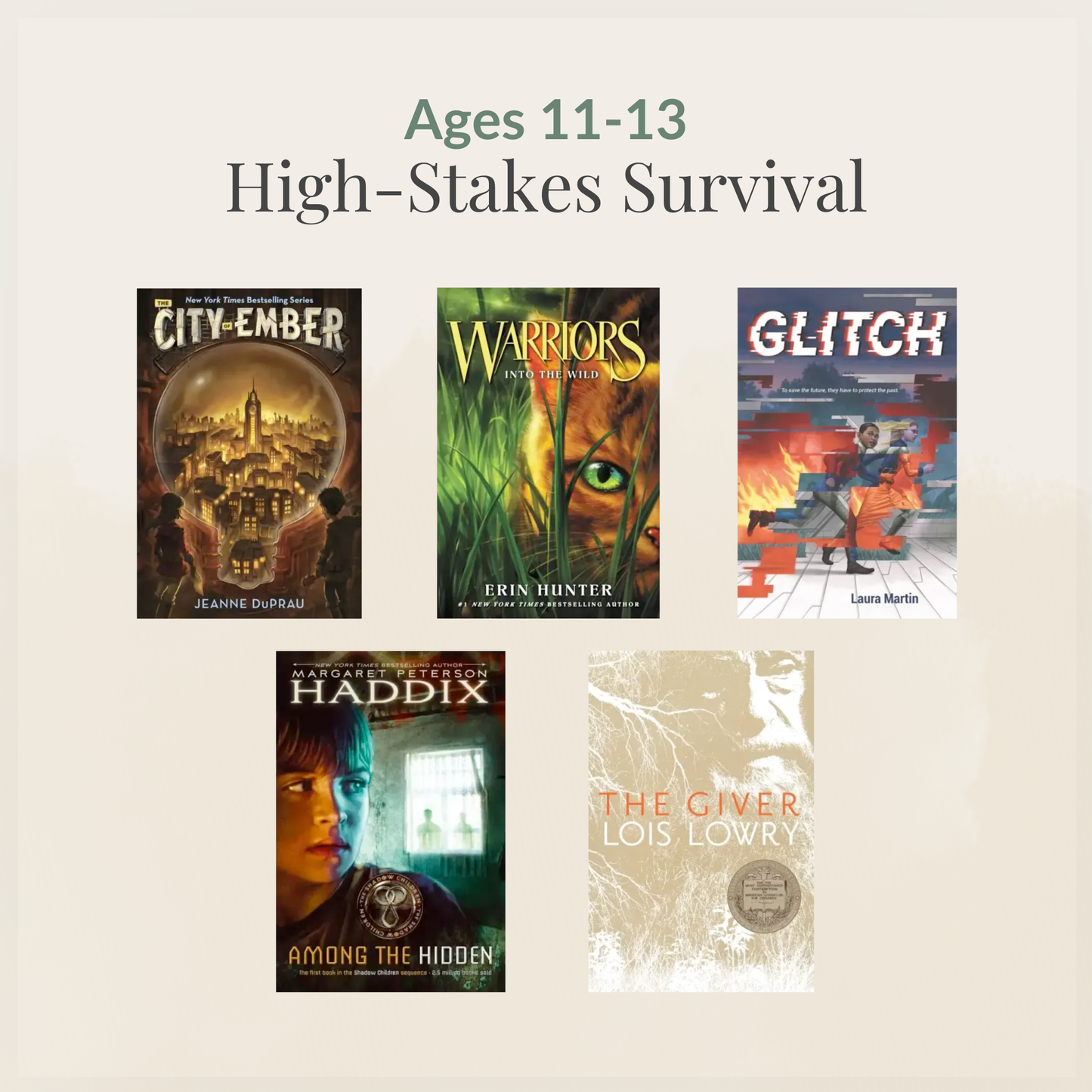 Ages 11–13: High-Stakes Survival sampler